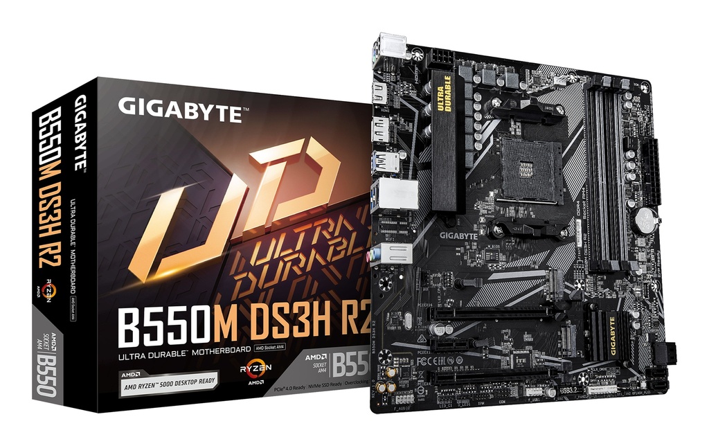 GIGA B550M DS3H R2 AM4 B550/DDR4/µATX