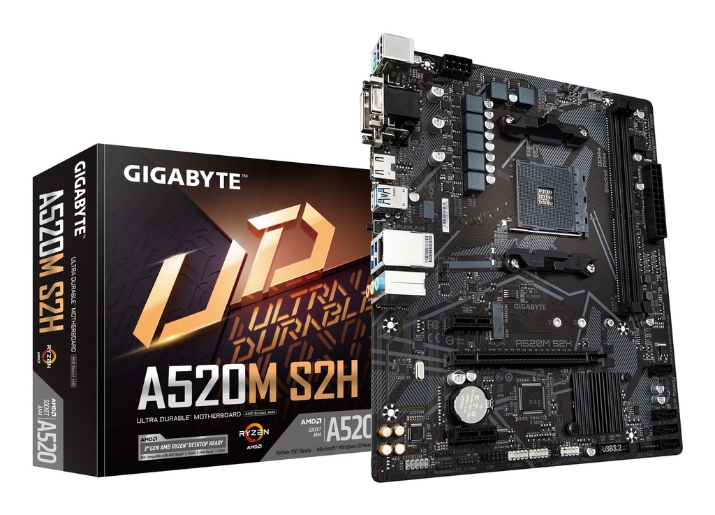 [A520M S2H] GIGA A520M S2H AM4/DDR4/µATX