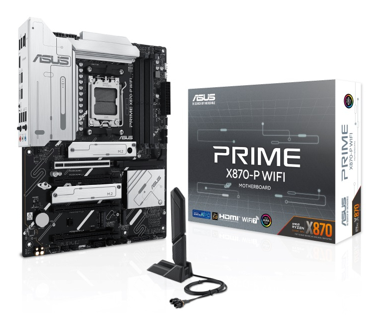 [90MB1IS0-M0EAY0] ASUS PRIME X870-P WIFI X870/AM5/HDMI-USB4-C/4xM.2/ATX