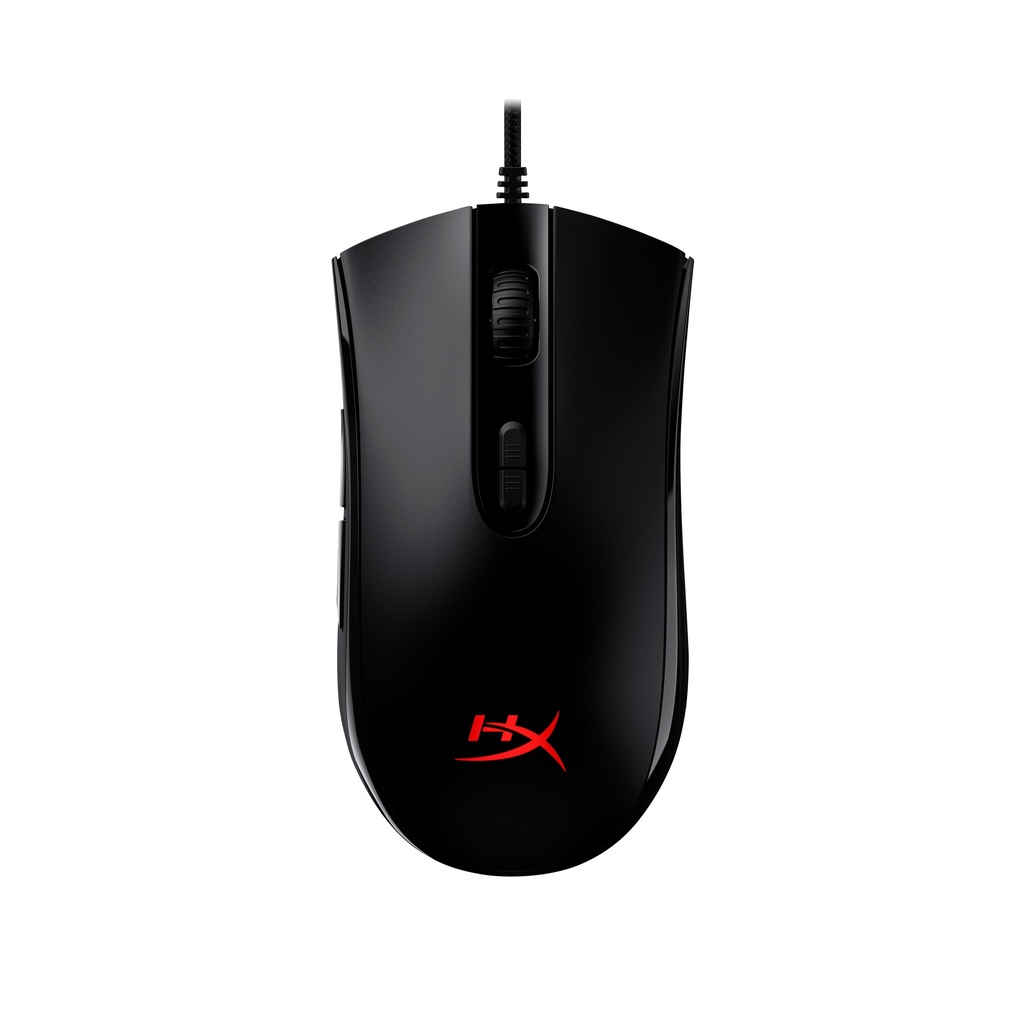 HyperX Pulsefire Core | Bekabelde Gaming Muis | Rechtshandig | USB-A | 6200 DPI | Zwart