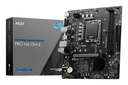 MSI PRO H610M-E | Socket LGA 1700 | Intel H610 | 2xDDR5 | Micro-ATX | Moederbord