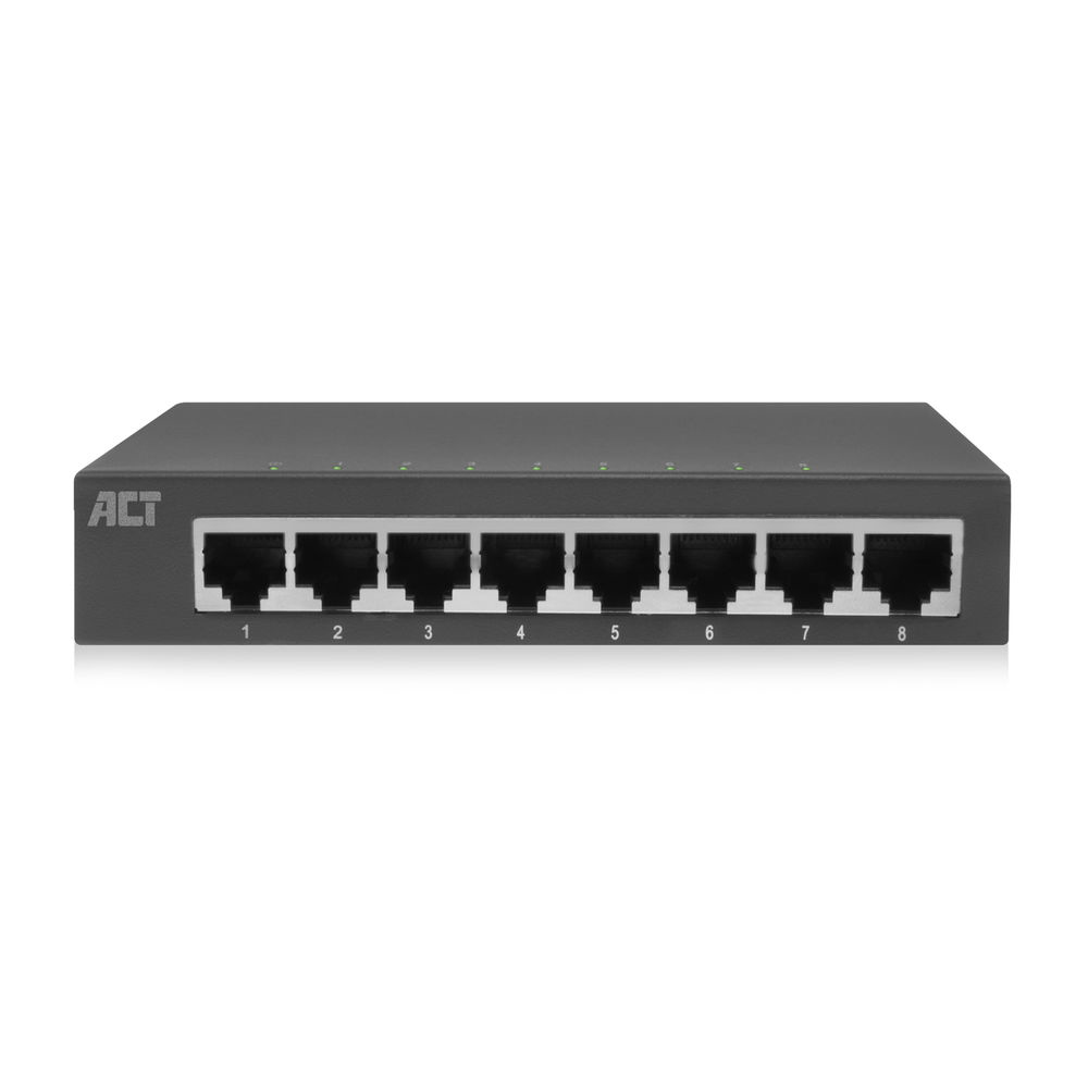 [AC4418] ACT 8-Poorts Gigabit Ethernet Switch