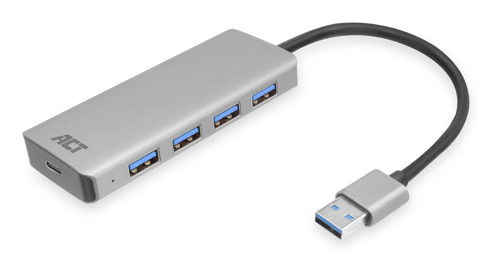 [AC6121] ACT USB-A hub 3.0, 4 poorts USB-A