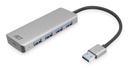 ACT USB-A hub 3.0, 4 poorts USB-A