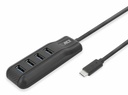 ACT AC6420 | USB 3.2 Gen 1 (3.1 Gen 1) Type-C Interface Hub | 5000 Mbit/s | Zwart
