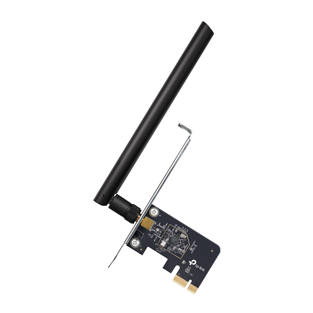 TP-Link Archer T2E | Wi-Fi 5 PCIe Adapter | Dual-band (2,4 GHz / 5 GHz) | 600 Mbps | PCIe x1