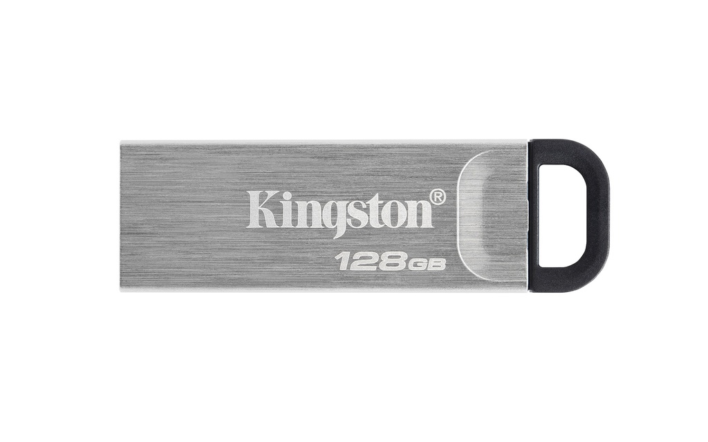 Kingston DataTraveler Kyson | 128GB USB-A 3.2 Flash Drive | Zilver