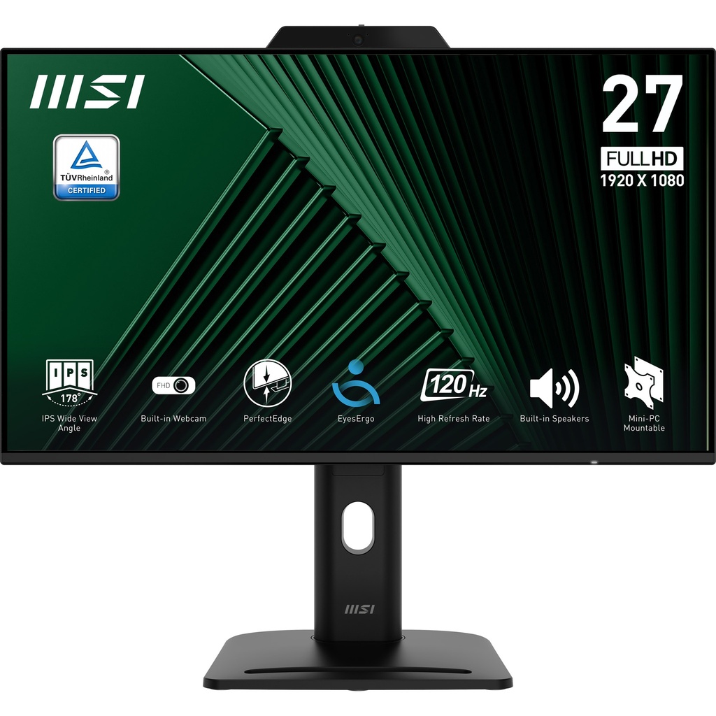 MSI PRO MP272PMG computer monitor 68.6 cm (27") 1920 x 1080 pixels Full HD LCD Black