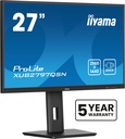 iiyama ProLite XUB2797QSN-B2 27'' | 2560x1440 QHD IPS | 100Hz | USB-C Dock | RJ45 LAN | 1ms | Monitor