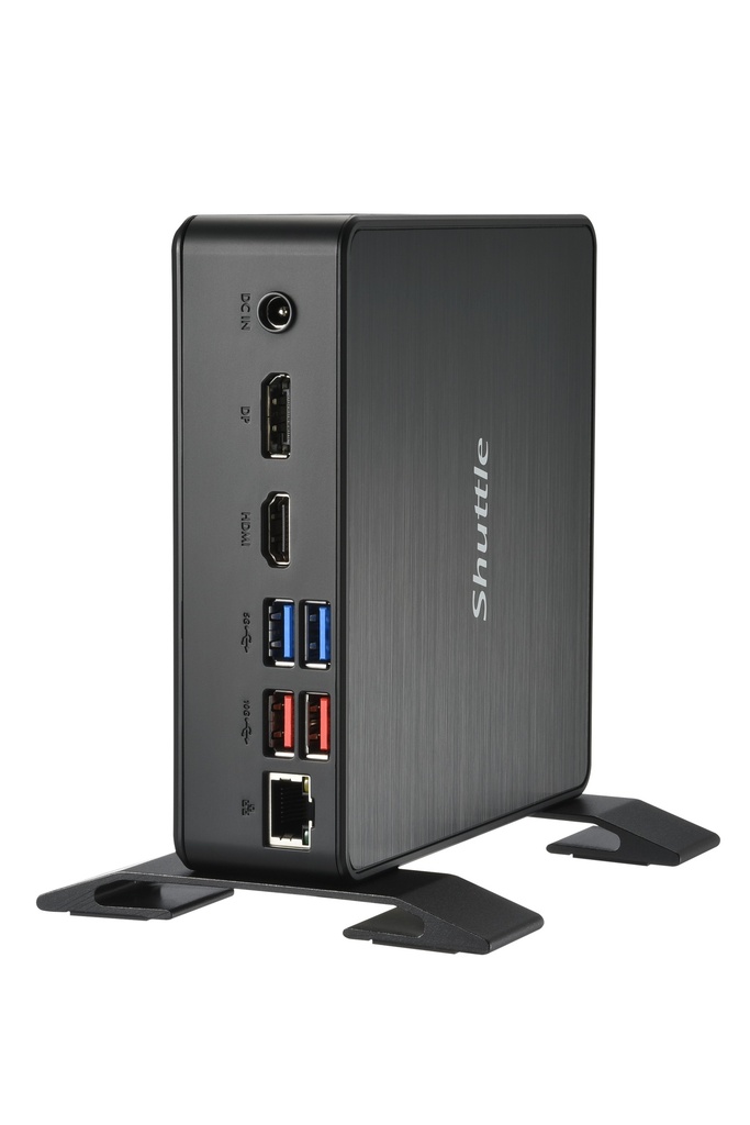 [NC40U5] Shuttle Barebone NC40U5 Black (Core i5-1235U)+++ 24/7, Dual Video, Ultra HD