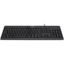 TERRA Keyboard 1500 Corded [US/EU] USB black Copilot QWERTY, 105 toetsen, met kabel, 1,80m