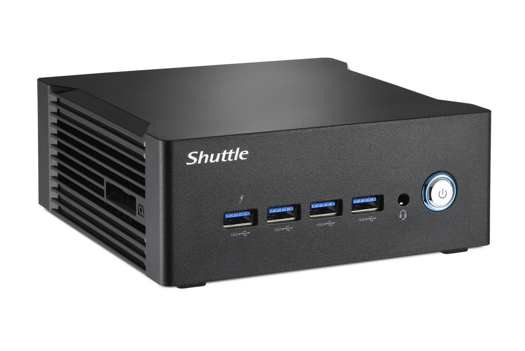 Shuttle Barebone NA10H7 Black (AMD R7-8845HS) 24/7, NPU