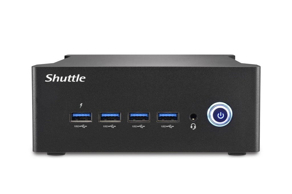 Shuttle Barebone NT10H5 Black (Core Ultra 5-125H)+++ 24/7, Dual Video, Ultra HD