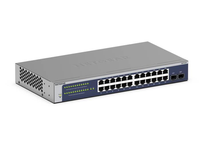 [GS724T-600EUS] Netgear 24Port Switch 10/100/1000 GS724T