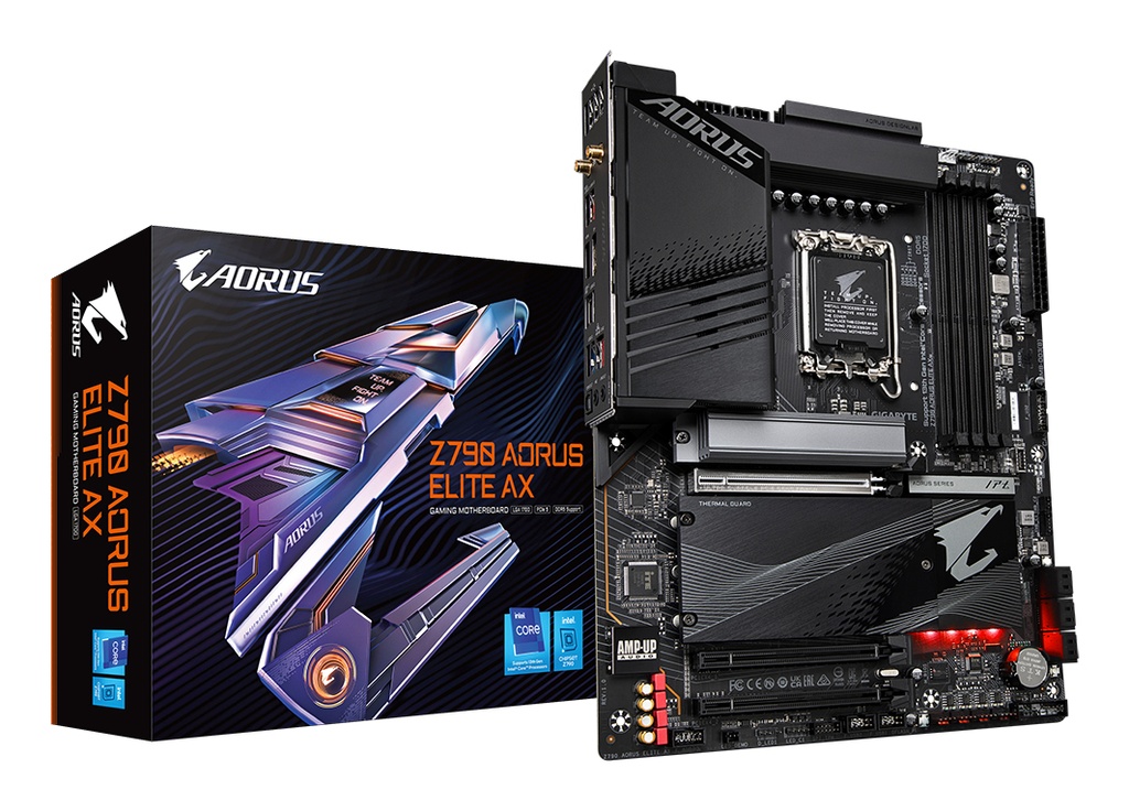 GIGA Z790 AORUS ELITE AX S1700/DDR5/HDMI-DP/4xM.2/WIFI/ATX