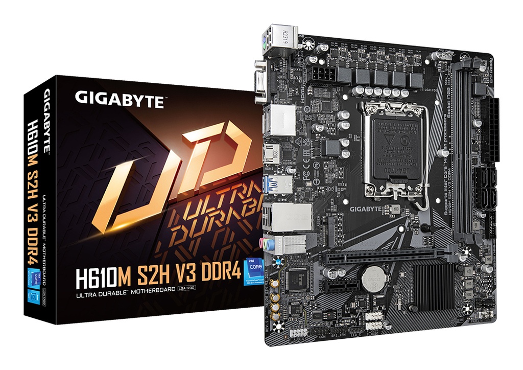 GIGA H610M S2H V3 DDR4 S1700/DDR4/µATX