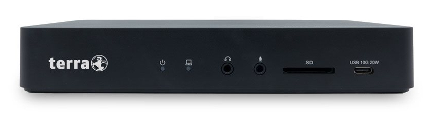 [TERRA MOBILE DOCKING 810] TERRA MOBILE Dockingstation 810 USB-C/Triple 4K inkl.135W Netzteil und USB-C Kabel