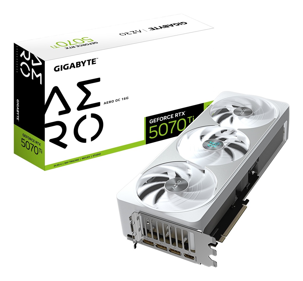 [GV-N507TAERO OC-16GD] GIGA VGA 16GB RTX5070TI AERO-OC-16G 3xDP/HDMI GeForce RTX 5070 Ti AERO OC 16G