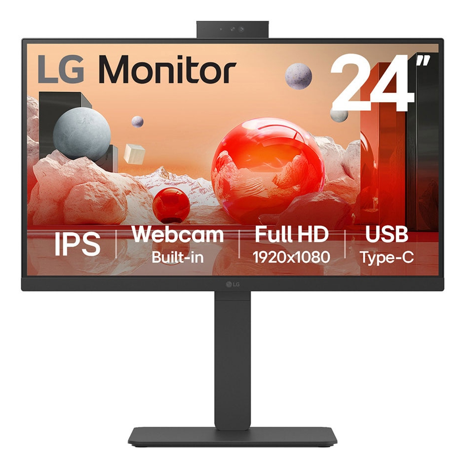 LG LCD 24BA850-B 24" black