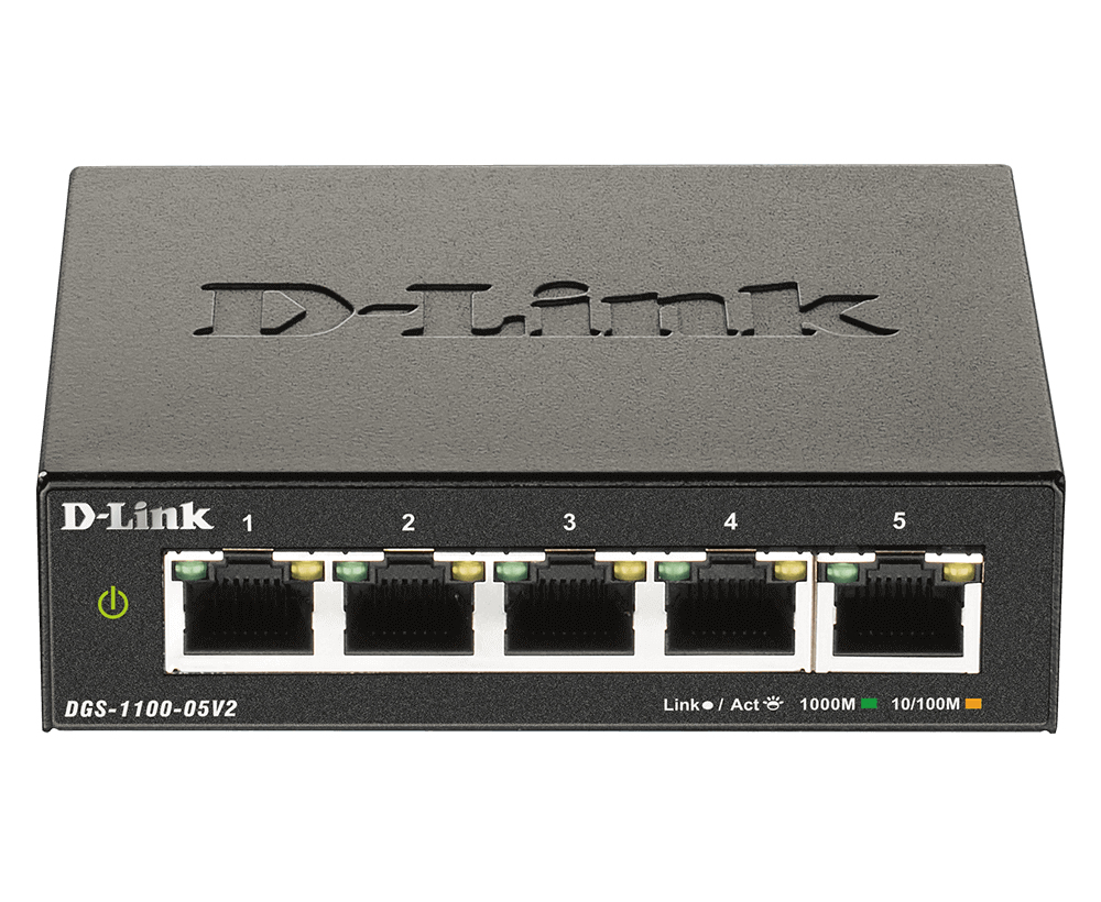 [DGS-1100-05V2/E] D-Link Switch DGS-1100-05V2 5xGBit Managed
