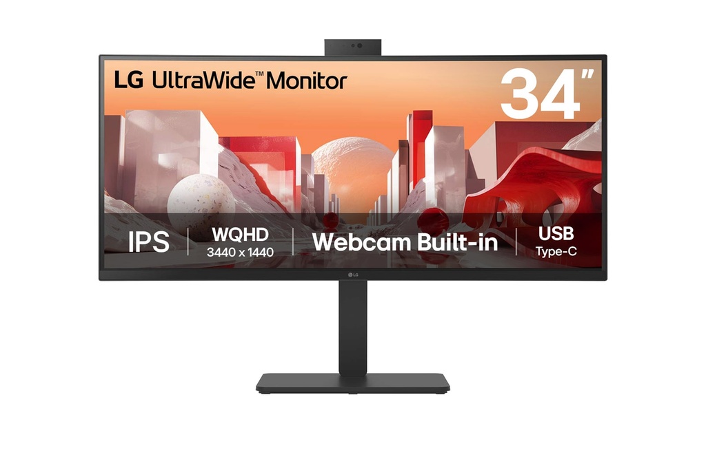 LG LCD 34BA85QE-B 34" black UltraWide