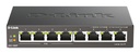 D-Link Switch DGS-1008P 8xGBit (4xPoE - 68W) Unmanaged