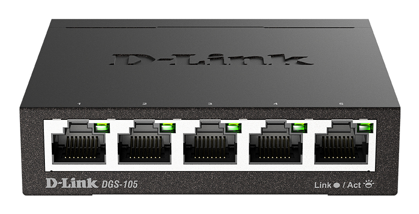 [DGS-105/E] D-Link Switch DGS-105 5xGBit Unmanaged