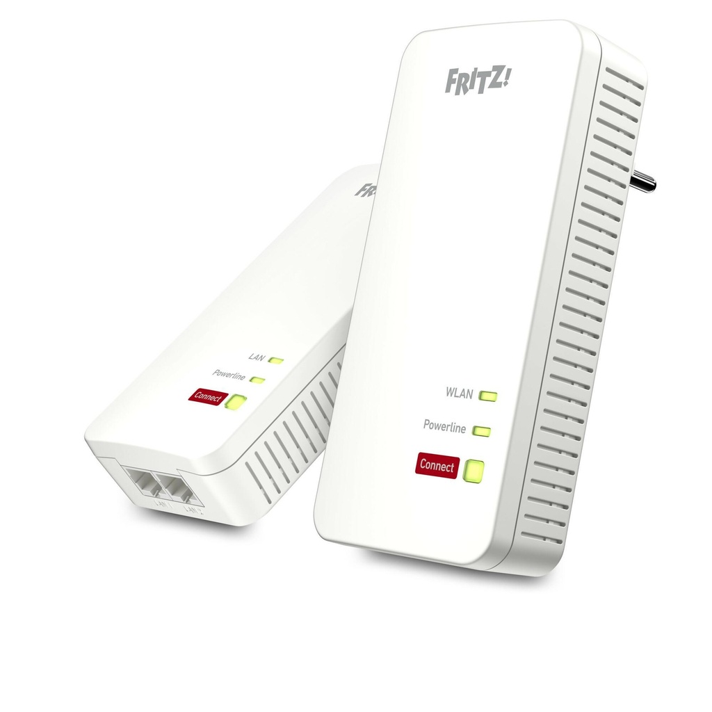 FRITZ!Powerline 1240 AX WLAN Set Gigabit-Powerline und WiFi 6 energiesparend