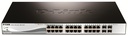 D-Link DGS-1210-28P Managed L2 Gigabit Ethernet (10/100/1000) Power over Ethernet (PoE) 1U