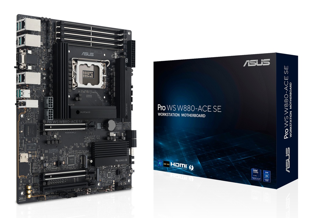 ASUS PRO WS W880-ACE SE S1851/DDR5/VGA-HDMI/3xLAN/24-7/ATX