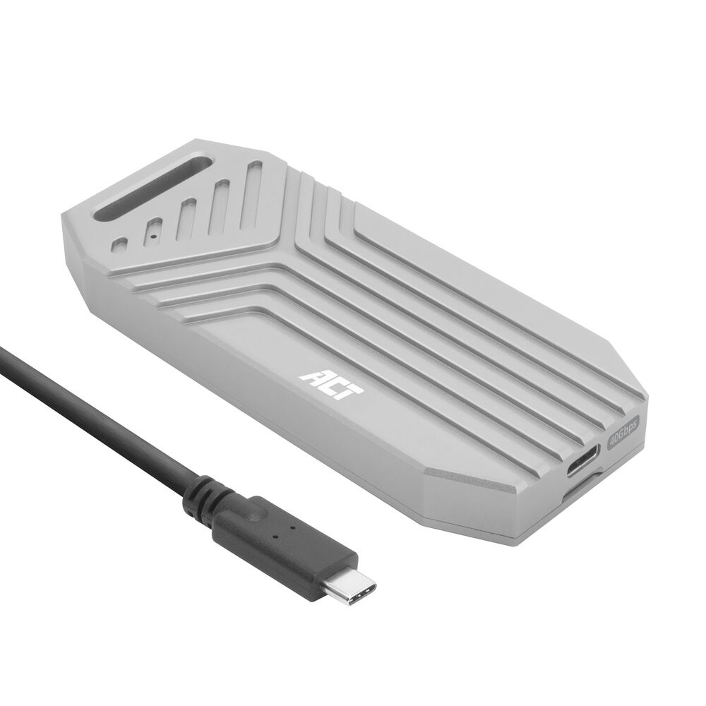 [AC1625] ACT USB 4.0 40 Gbit/s M.2 2280 NVMe | PCIe SSD Behuizing | Tool-Free