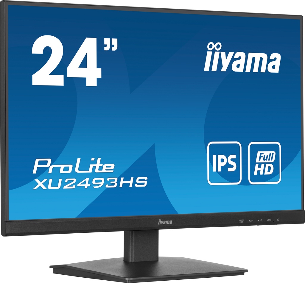 [XU2493HS-B6] iiyama ProLite XU2493HS-B6 24'' | 1920x1080 IPS | 100Hz | 1ms MPRT | Randloos Design | Full HD Monitor