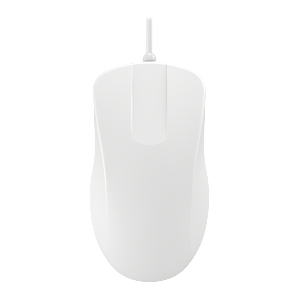 CONTOUR ACTIVE KEY Mouse AK-PMH1 corded Medical protected IP68 white Desinfizierbare, kabelgebundene Hygienemaus