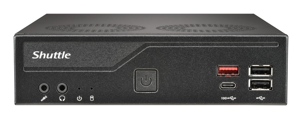 Shuttle Barebone XPC slim DH810 Black