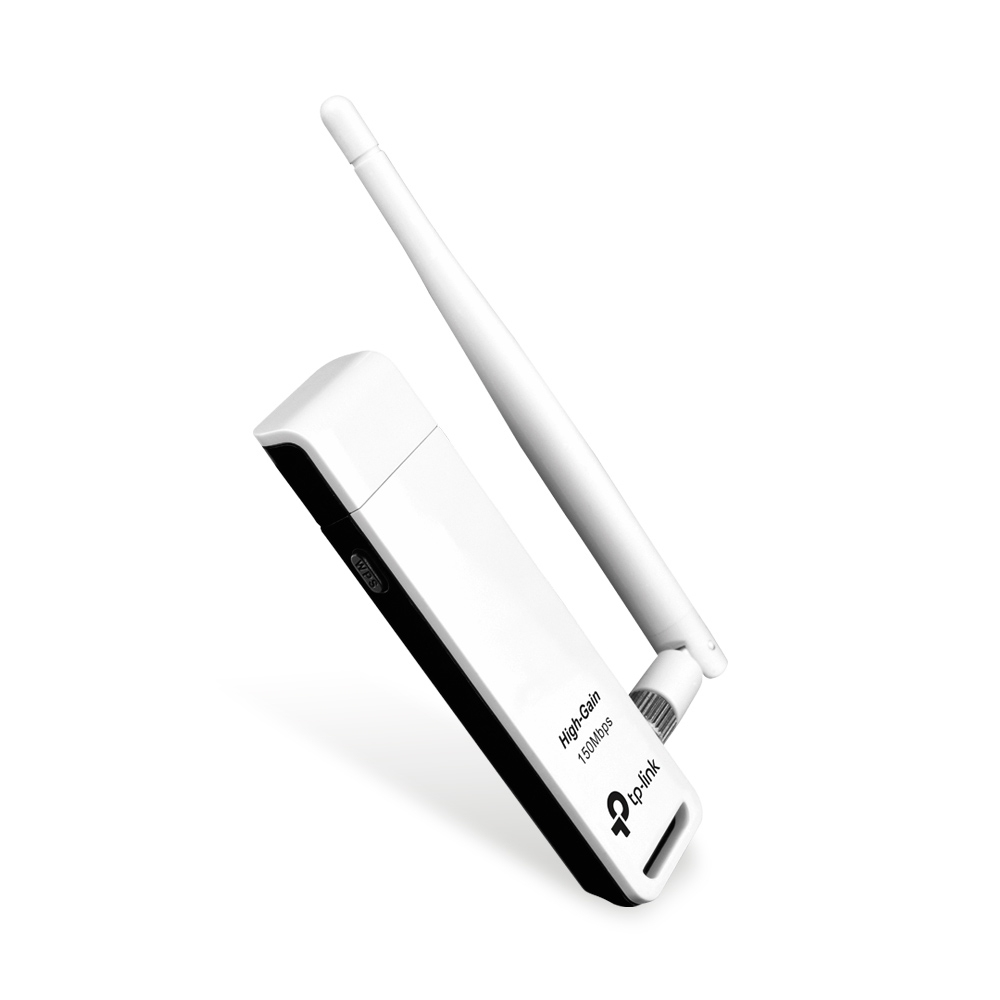 [TL-WN722N] TP-Link TL-WN722N | Wi-Fi 4 USB-adapter | 150 Mbps | 2,4 GHz | USB 2.0 | Zwart