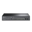 TP-LINK Switch SG3210 8xGBit+2xSFP Man. 19"