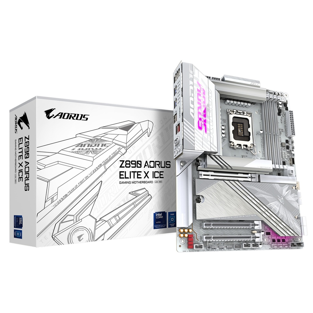 [Z890 A ELITE X ICE] GIGA Z890 AORUS ELITE X ICE S1851/DDR5/ATX