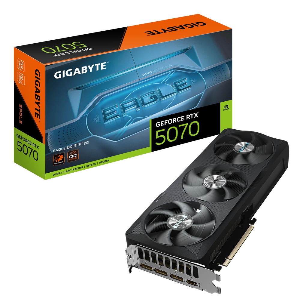 GIGA VGA 12GB RTX5070 EAGLE OC-12G 3xDP/HDMI GeForce RTX 5070 EAGLE OC SFF 12G