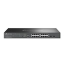 TP-LINK Switch SG3218XP-M2 16-Port Managed L2+ 8x 2.5G PoE+, 2x 10G SFP+ Slots
