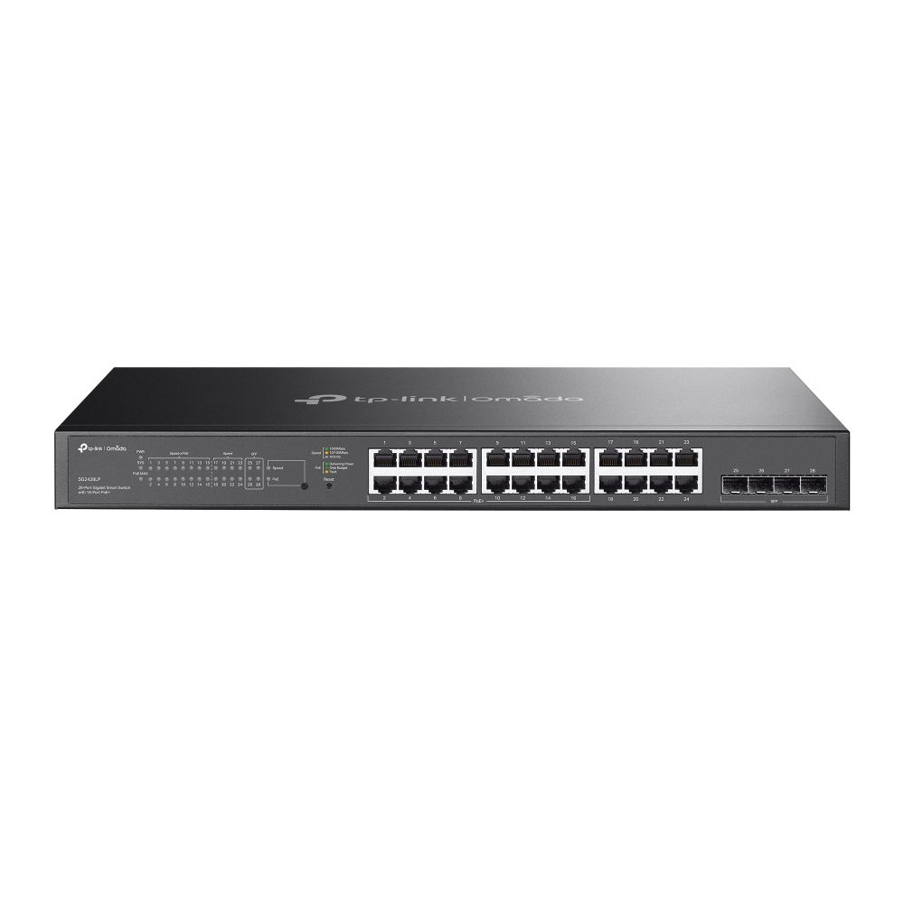 [SG2428LP] TP-LINK Switch SG2428LP Omada 28-Port Gigabit Smart Switch with 16-Port PoE+